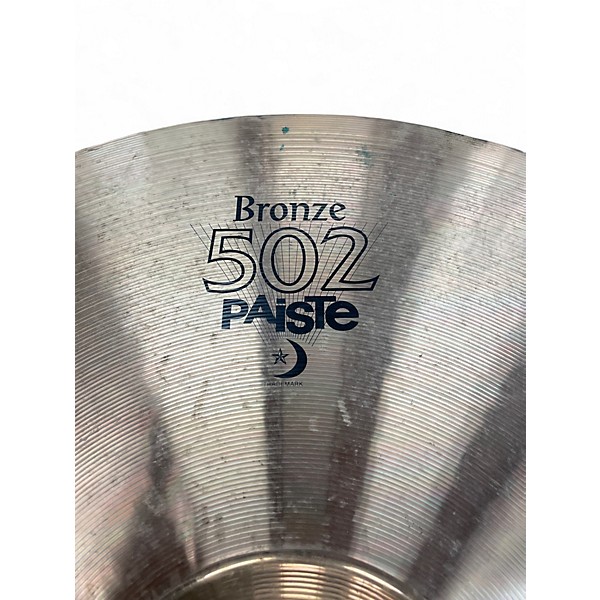 Used Paiste 20in 502 Ride Cymbal