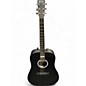 Used Martin DX Johnny Cash Black Acoustic Electric Guitar thumbnail