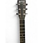 Used Martin DX Johnny Cash Black Acoustic Electric Guitar