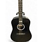 Used Martin DX Johnny Cash Black Acoustic Electric Guitar