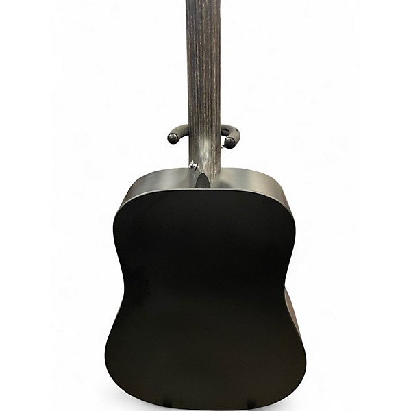 Used Martin DX Johnny Cash Black Acoustic Electric Guitar