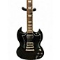 Used Epiphone SG Black Solid Body Electric Guitar