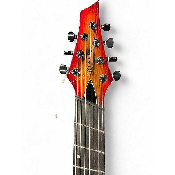 Used Kiesel Solo 7 Multi Cherry Sunburst Solid Body Electric Guitar