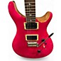 Used PRS SE Custom 24 bonnie pink Solid Body Electric Guitar thumbnail