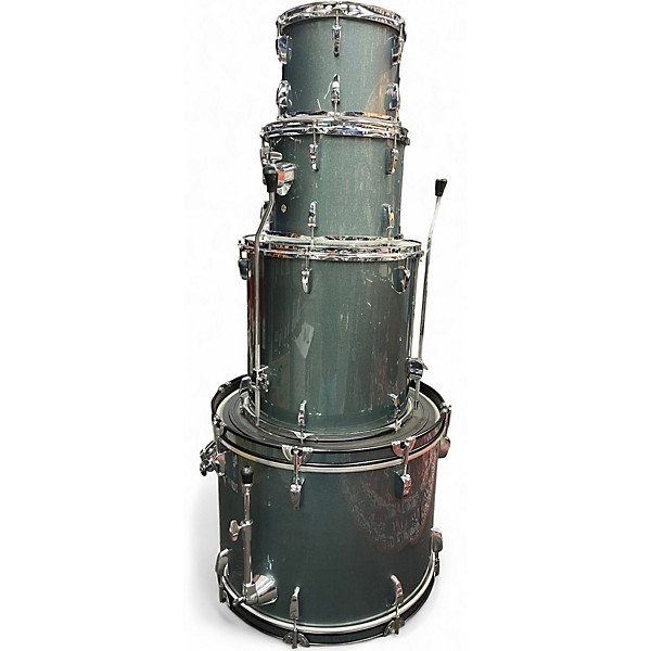 Used Pearl 4 Piece Roadshow Charcoal Metallic Drum Kit