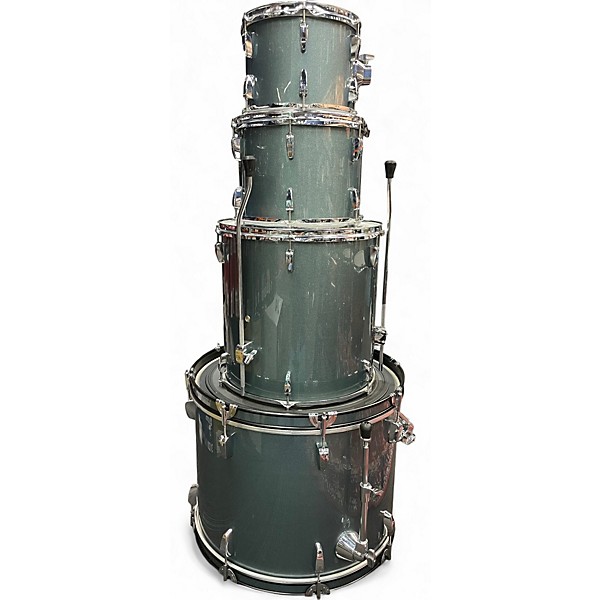 Used Pearl 4 Piece Roadshow Charcoal Metallic Drum Kit
