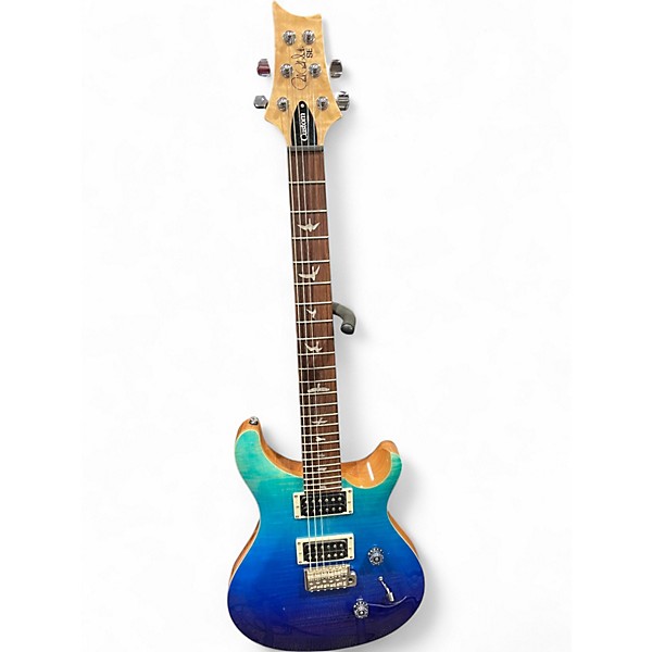 Used PRS SE Custom 24 BLUE FADE Solid Body Electric Guitar