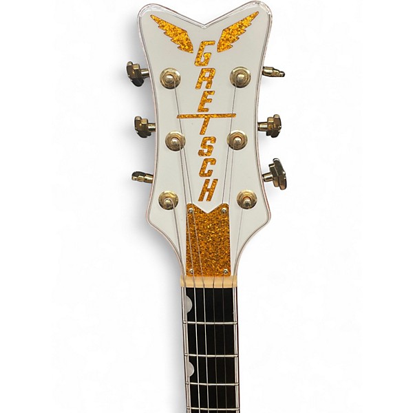 Used Gretsch Guitars G6136T White Falcon Player's Edition White Hollow Body Electric Guitar