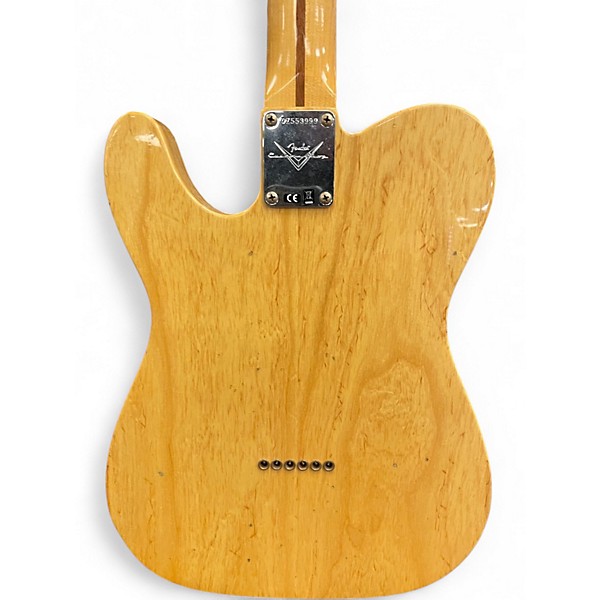 Used Fender Custom Shop 1969 Telecaster Thinline Journeyman Relic Aged Natural Hollow Body Electric Guitar