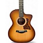 Used Taylor Sunset Blvd 114CE Edgeburst Acoustic Electric Guitar