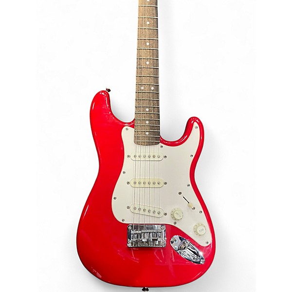 Used Squier Mini Affinity Stratocaster Dakota Red Electric Guitar