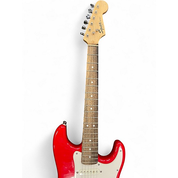 Used Squier Mini Affinity Stratocaster Dakota Red Electric Guitar