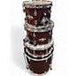Used Pearl 5 Piece Export Red Drum Kit