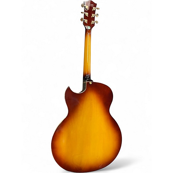 Used Iyv IJZ-500 2 Color Sunburst Hollow Body Electric Guitar