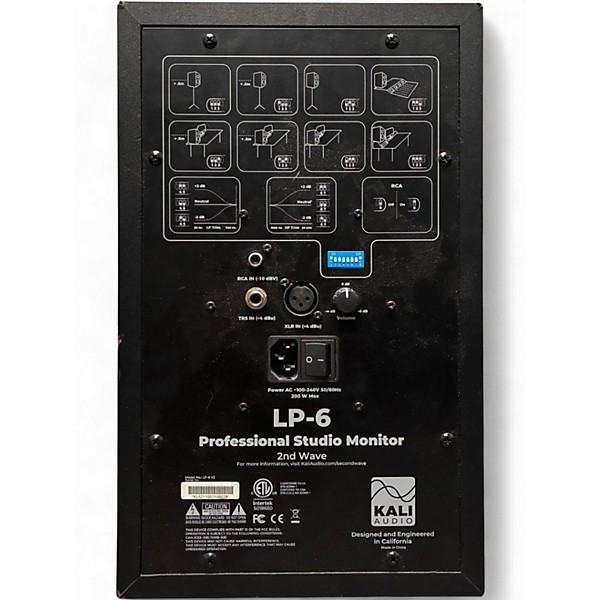 Used Kali Audio LP6 Powered Monitor