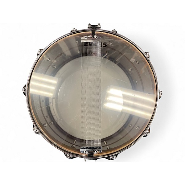 Used Pork Pie 14X6.5 Brass Patina Snare Brass Patina Drum