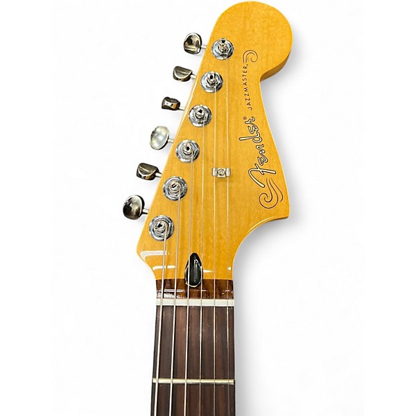 Used 2025 Fender Jazzmaster Black Solid Body Electric Guitar