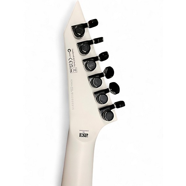 Used ESP LTD ARROW ARCTIC METAL Arctic White Solid Body Electric Guitar