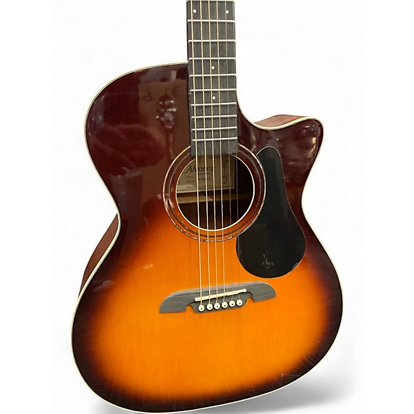 Used Alvarez RG260CESB Sunburst Acoustic Electric Guitar
