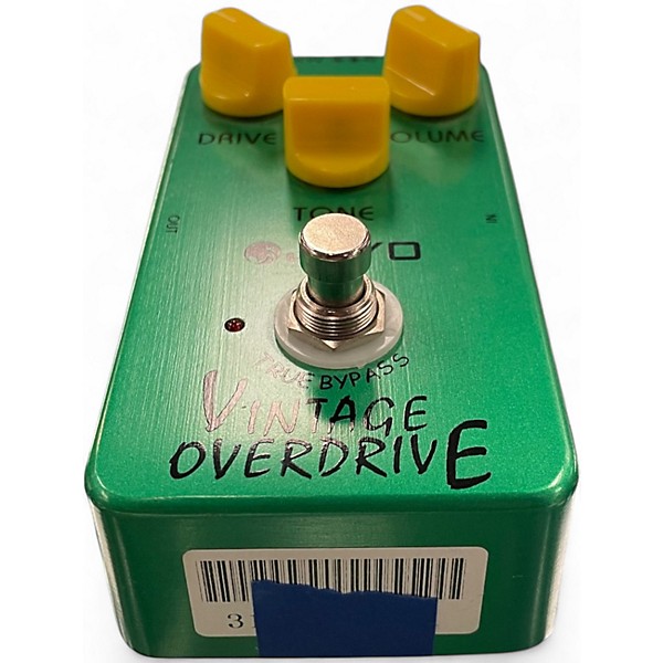 Used Joyo VINTAGE OVERDRIVE Effect Pedal