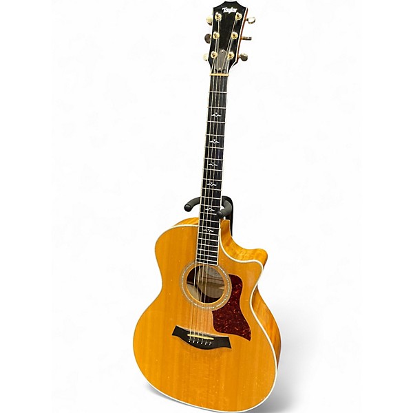 Used Taylor 614CE Natural Acoustic Electric Guitar