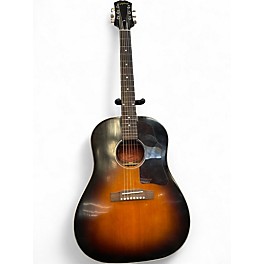 Used Epiphone J-45 Tobacco Sunburst Acoustic Electric Guitar