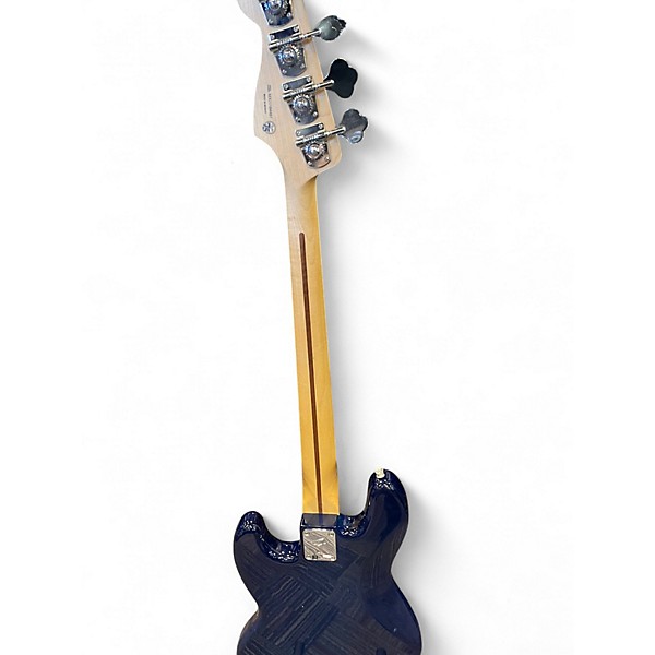 Used Fender Player Jazz Bass Blue Burst Electric Bass Guitar