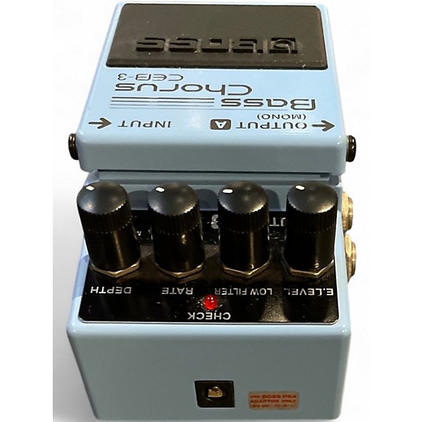 Used BOSS CEB3 Bass Chorus Bass Effect Pedal