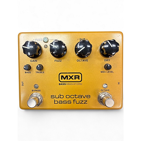 Used MXR M287 Sub Octave Bass Fuzz Effect Pedal