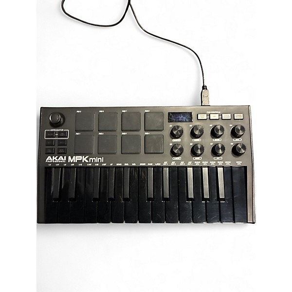Used Akai Professional MPK Mini MIDI Controller