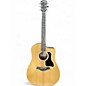 Used Taylor 210CE+ Natural Acoustic Electric Guitar thumbnail
