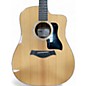Used Taylor 210CE+ Natural Acoustic Electric Guitar