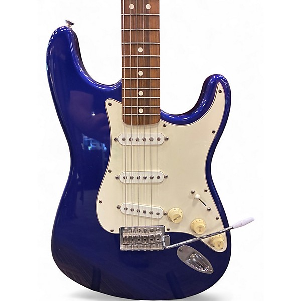 Used Fender Standard Stratocaster Midnight Blue Solid Body Electric Guitar