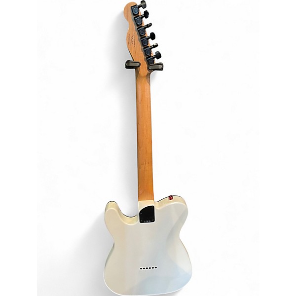 Used Squier TELECASTER CONTEMPORARY Pearl White Solid Body Electric Guitar