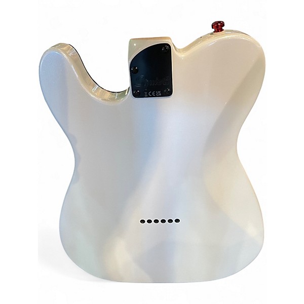 Used Squier TELECASTER CONTEMPORARY Pearl White Solid Body Electric Guitar