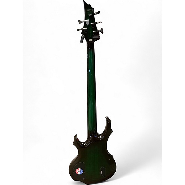Used ESP LTD DK-5 Dan Kenny Signature Trans Green Electric Bass Guitar