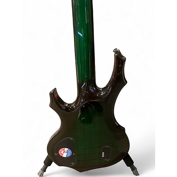 Used ESP LTD DK-5 Dan Kenny Signature Trans Green Electric Bass Guitar