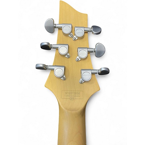 Used Schecter Guitar Research Omen 6 Active Black Solid Body Electric Guitar