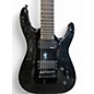 Used Jackson JS22-7 Dinky 7 String Black Solid Body Electric Guitar