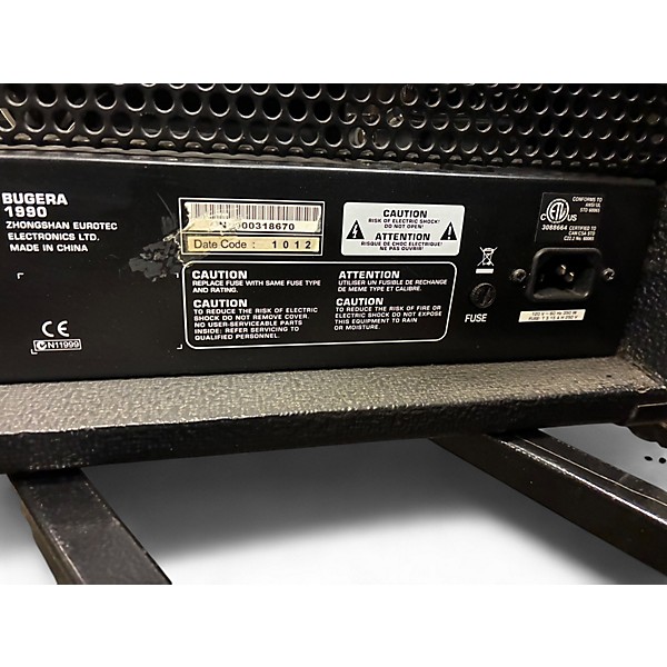 Used Bugera 1990 120W Tube Guitar Amp Head