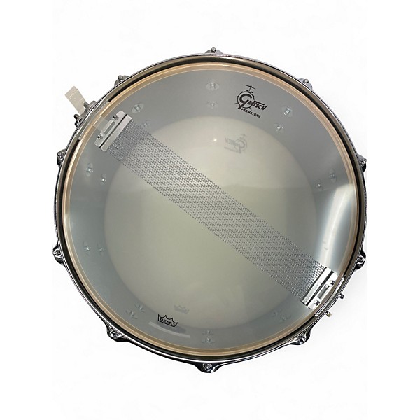 Used Gretsch Drums 5.5X14.5 Brooklyn Series Snare marine white Drum