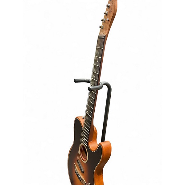 Used Fender Acoustasonic Player Telecaster Shadow Burst Acoustic Electric Guitar