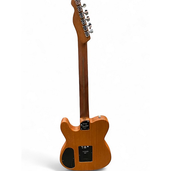 Used Fender Acoustasonic Player Telecaster Shadow Burst Acoustic Electric Guitar