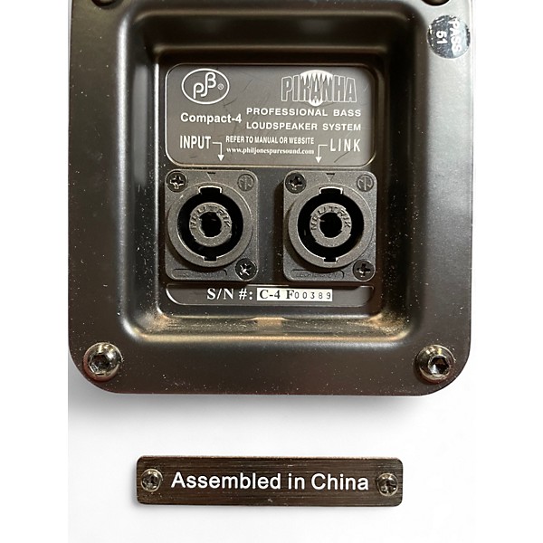 Used Phil Jones Bass COMPACT 4 Bass Cabinet