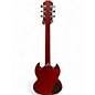 Used Epiphone SG Standard Left Handed Candy Apple Red Electric Guitar