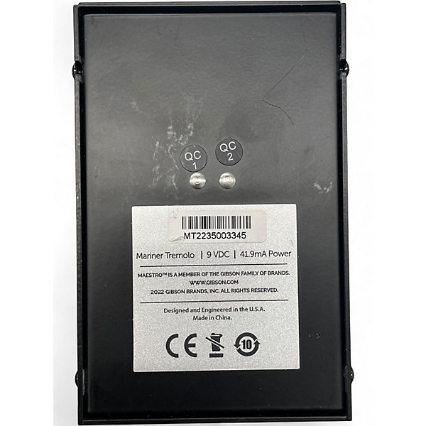 Used Maestro Mariner Tremolo Effect Pedal