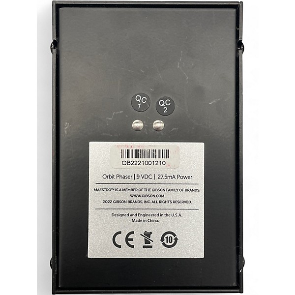 Used Maestro Orbit Phaser Effect Pedal
