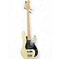 Used Squier Precision Bass WHITE Electric Bass Guitar thumbnail