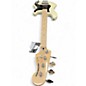 Used Squier Precision Bass WHITE Electric Bass Guitar