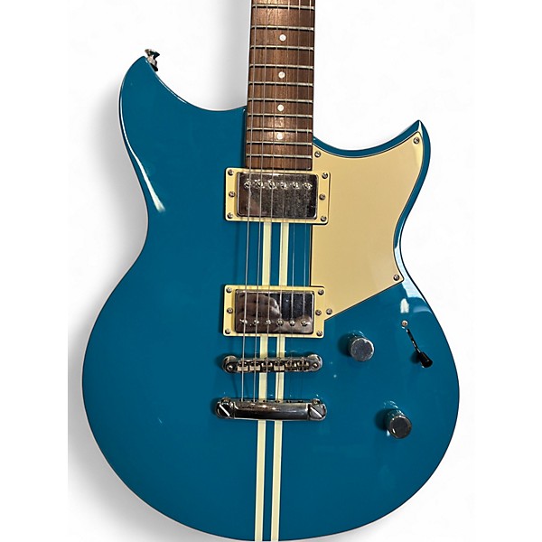 Used Yamaha RSE20 Metallic Aqua Marine Solid Body Electric Guitar
